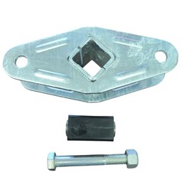 EZ Loader Boat Trailers C-Hook Spring Equalizer Shackle for Tandem and Triple Axle Boat Trailers. Complete Kit Includes Bushing and Hardware. 250-031579-10