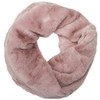 Caspar SC480 Warm Elegant Women's Winter Fur Loop Scarf, antique