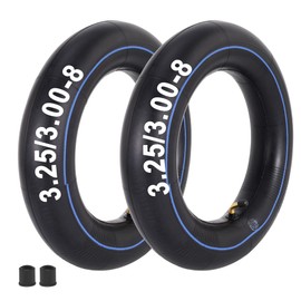 2 Pack of 3.25/3.00-8 Inner Tube with TR-87 Angled Stem replacement for 8 Inch Wheelbarrow Scooters Mini Chopper Tire Go Kart ATV