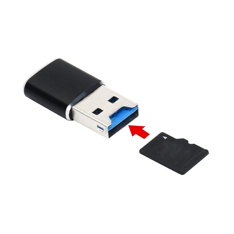 chenyang Lettore di schede portatile per schede Micro SD TF,adattatore