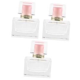 PACKOVE 3pcs Refillable Fine Mist Perfume Spray Bottle Durable Container for Cosmetics Travel Diy Perfume Multi-color Options Secure Design