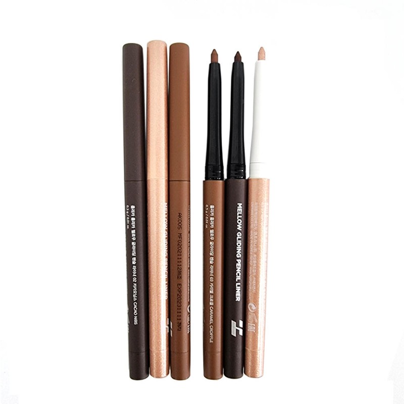 Holika Holika 홀리카홀리카 멜로우 글라이딩 펜슬 라이너 [09(워시드블랙)] Holika Holika