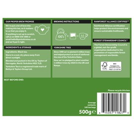 Yorkshire Tea Hard Water Tea Bags, 160 Tea Bags