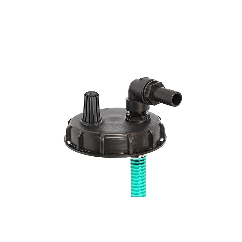 REKUBIK IBC Lid with Suction Fitting and Suction Hose +