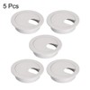 uxcell Cable Hole Cover, 1-3/8" Plastic Desk Wire Cord Cable
