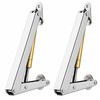 2-Pack Heavy Duty Soft Close Lid Support Hinges with Gas