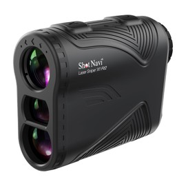 Shot Navi(ショットナビ) Golf Laser Distance Measuring Instrument LaserSniper X1 Fit2 BK Lightweight & Ultra Compact Height Difference Laser Distance Measuring Instrument