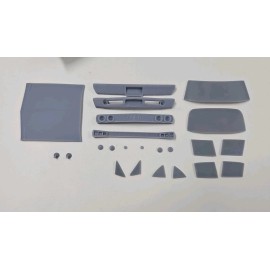 Entz Hobbies ABS-LIKE RESIN 3D PRINTED 1/25 1968 DODGE CORONET 4-DOOR SEDAN BODY