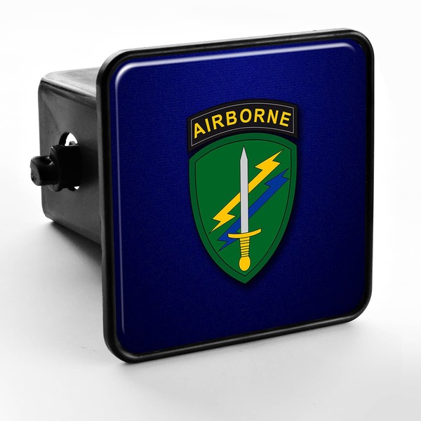 ExpressItBest Trailer Hitch Cover - US Army Civil Affairs & Psych Ops Command USACAPOC(A) SS