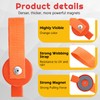 Relaxweex 1 Pcs Surge Brake Lockout Key Magnetic Orange Boat