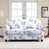 FORCHEER 3 Piece Stretch Sofa Covers for 2 Cushion Loveseat