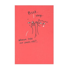 uk greetings Valentines Day Card For Him/Her With Envelope - Flirty Design