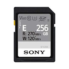 Sony 256GB UHS-II Class 10 E Series SD Memory Card SF-E256