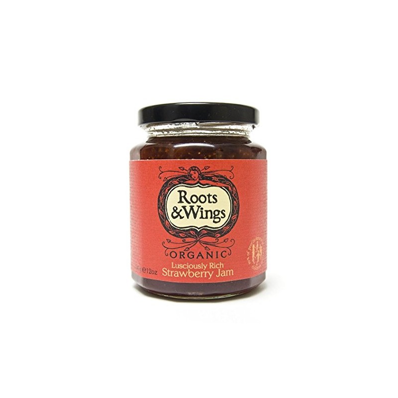 Roots & Wings Organic Strawberry Jam 340g
