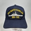 USS North Carolina BB-55 Embroidered Patch Cap Baseball Hat Strapback