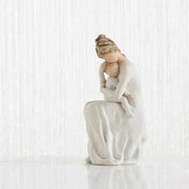 Willow Tree for Always, Now and for Always, I Carry You in My Heart, Celebrates Love Between Mother and Child, Reminder of Special Time of Life, Sculpted Hand-Painted Figure