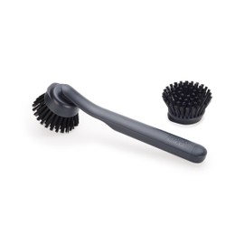 Joseph Joseph SinkTech Dish Brush with Replacement Head, Durable Bristles, Easy to Replace