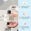 Sylfu Owl Ceramic Liquid Soap Dispenser - 15.2oz Refillable for