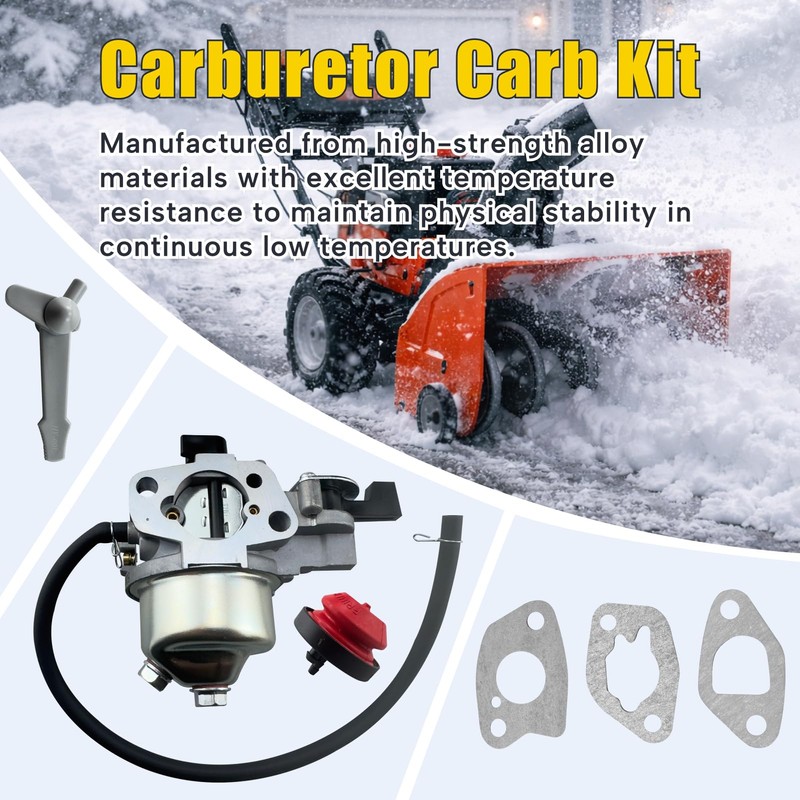 Memiuyelay Carburetor Carb Kit Fit for YardMax YB5765 22" 6.5HP