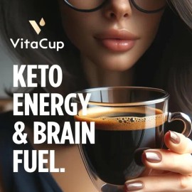 Vitacup Café Molido Keto Vitacup Genius Con Cúrcuma Y Mct