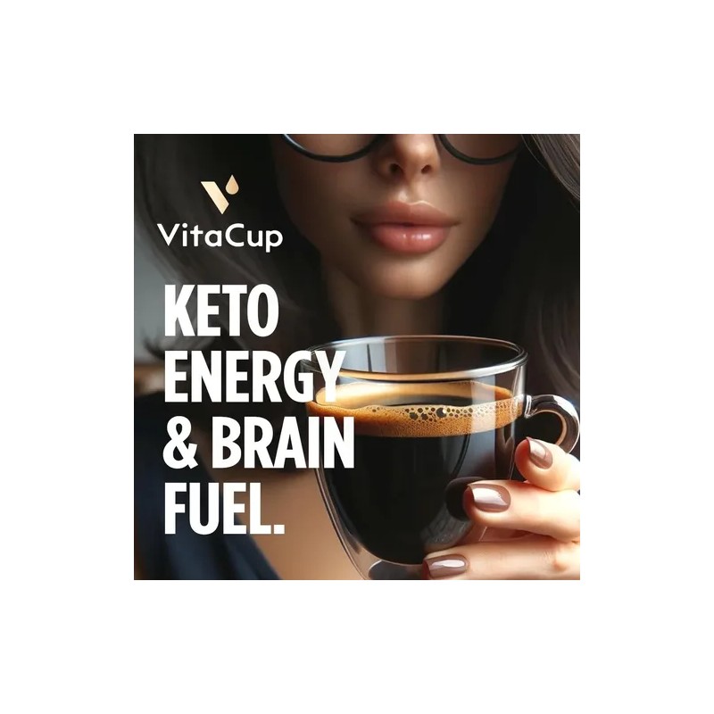 Vitacup Café Molido Keto Vitacup Genius Con Cúrcuma Y Mct