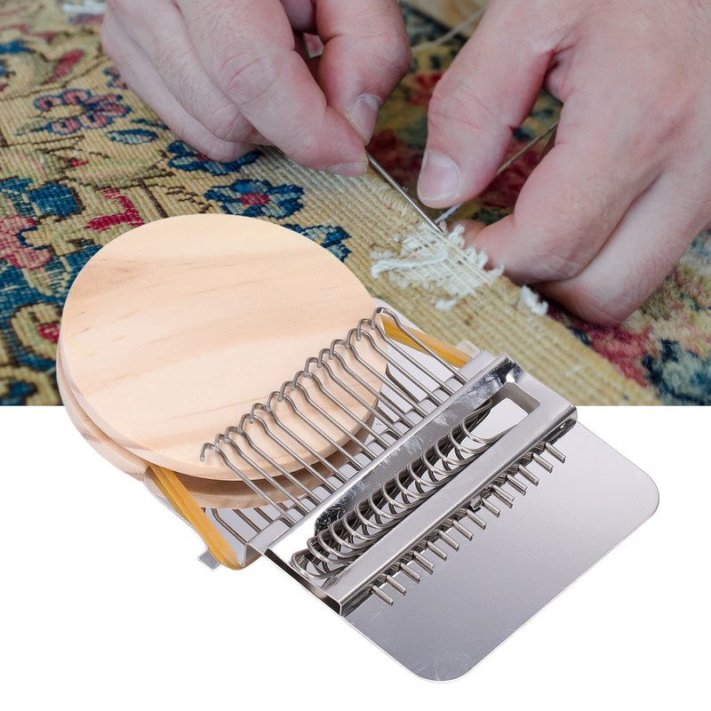 Small Loom Speedweve Weaving Tool, Mini Darning Machine, Portable Darning