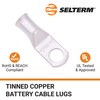 SELTERM 25pcs 4 AWG 5/16" Stud Marine Grade Tinned Copper