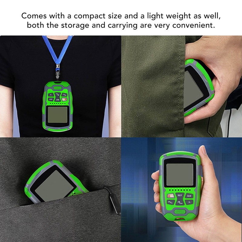 Optical Fiber Power Meter Optic Cable Tester ‑70~+10dbm Digital Display