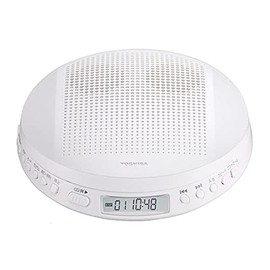 Toshiba L-Y Trading TY-P20-W (White) CD Player with Stereo Speaker