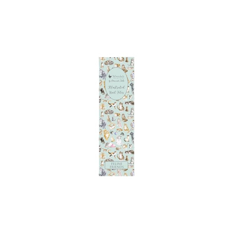 Wrendale Designs - 'Feline Friends' cat Nail File Set