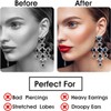 TRHDFW 6 Pairs Earring Lifters Earring Support Backs for Heavy