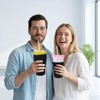 3PCS Reusable Insulated Sleeve for Iced Coffee Cup