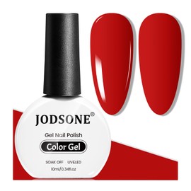 JODSONE Gel Nail Polish 10ml Red Nail Polish Art Design Manicure Salon DIY At Home Soak Off U V LED Gel Polish Nail