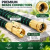 100FT Expandable Garden Hose with 10-Function Nozzle – Lightweight No-Kink