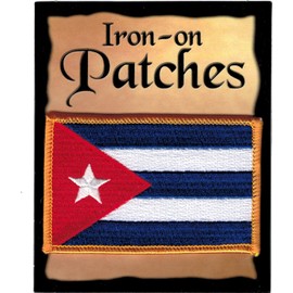 Cuba Iron-on Embroidered Patch