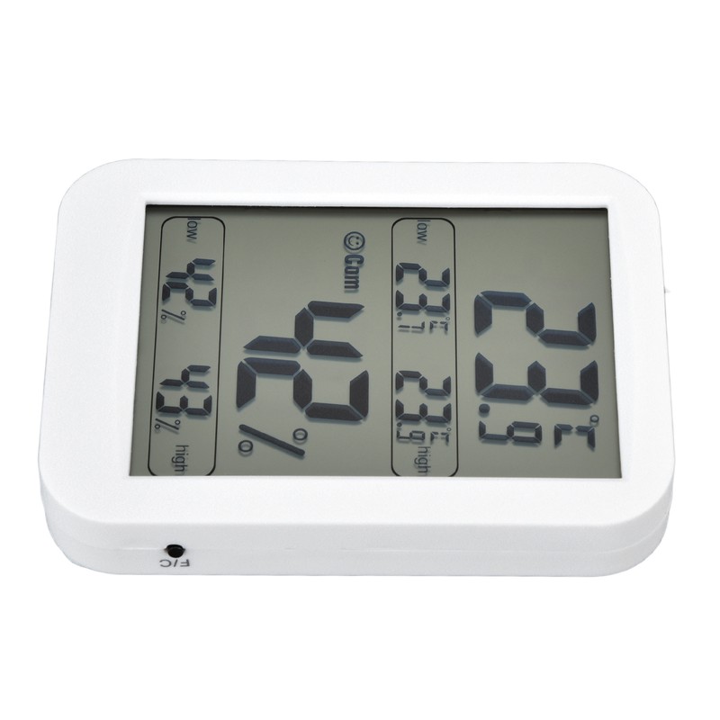 Thermometer Hygrometer Accurate Large LCD Display Temp Humidity Meter for