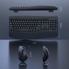 Ergonomic Keyboard and Mouse Combo, Full Size Cordless Computer Keyboard