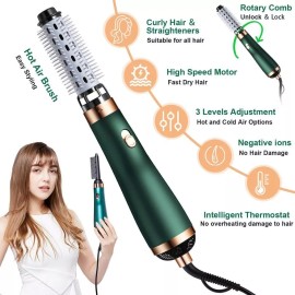 Electric Brushes Secador De Peine De Aire Caliente Peine Alisador De Cabello