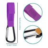 SUBTAVIK 4 Pack Buggy Clips Pram Clips for Bags Purple