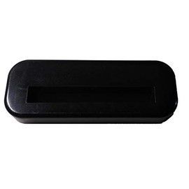 docsmagic.de 25 x Stand for Magnetic Card Holder Black Medium 75 PT / 100 PT / 130 PT
