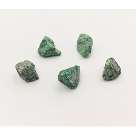 Epidot Stone 20 to 30 mm Pack of 5 Epidot Gross Protection for Jewellery Making (Red Green Gemstone, 5)