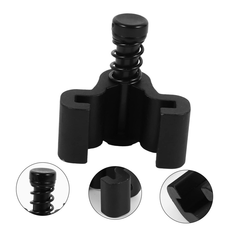 SHINEOFI 1Pc Spring Barn Door Stopper Easy Install No Drill