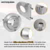 MOTOQUEEN Steering Column Mount for GM Ford Mopar Flaming River