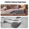 VGLCBBSTS Extra Large Recliner Leg Pillow, 20" x 16" x