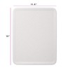 Superio Ribbed Collection Lid for Decorative Plastic Open Home Storage