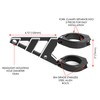 Alchemy Parts Headlight Holder 48-49 mm with Fork Clamps for