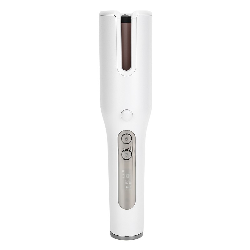 34W Automatic Hair Curler USB Wireless Charging LCD Screen Hair