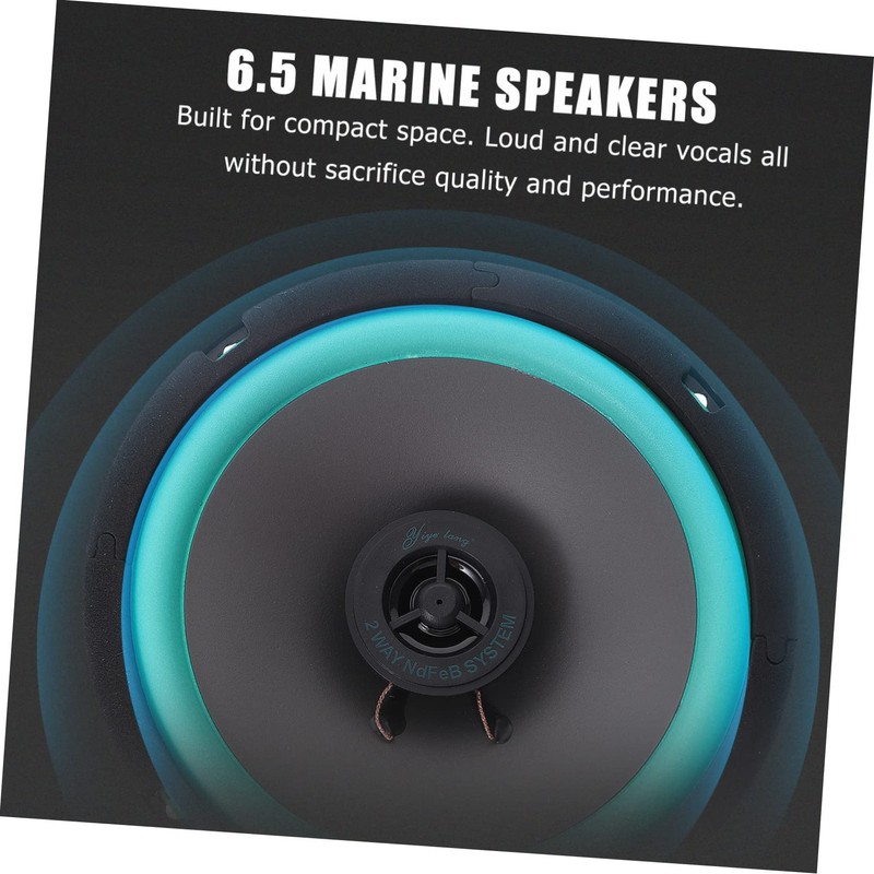 Gatuida Mount 6.5 Car Speakers 4 Ohm 160w HiFi Stereo