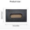 Car Tissue Holder, PU Leather Car Kleenex Holder for Car