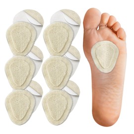 Lixinsunbu Metatarsal Felt Foot Pads, Forefoot and Sole Support Cushions for Women and Men